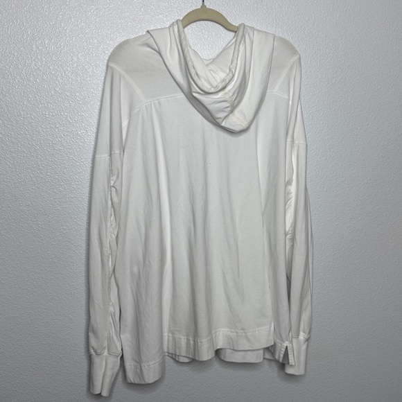 Free People Movement Hot Shot Hooded Layer Large Women’s White - Picture 6 of 6